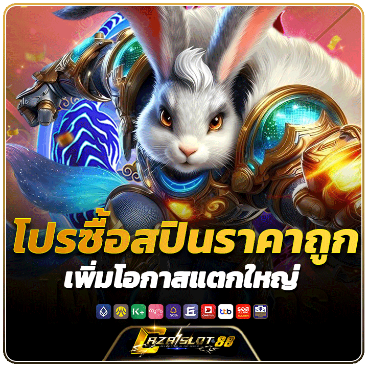 โปรซื้อสปินราคาถูก