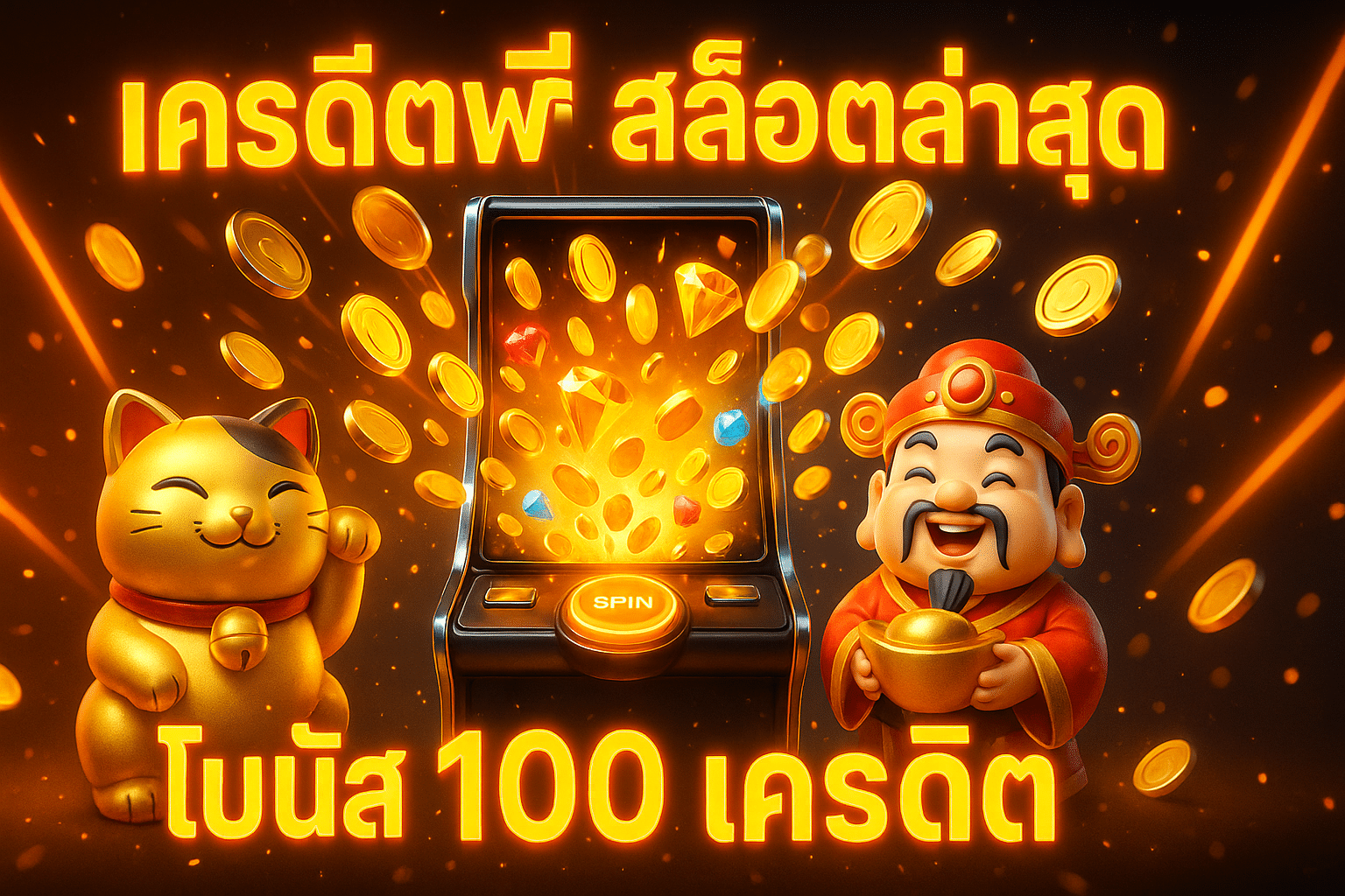 เครดิตฟรี สล็อตล่าสุด