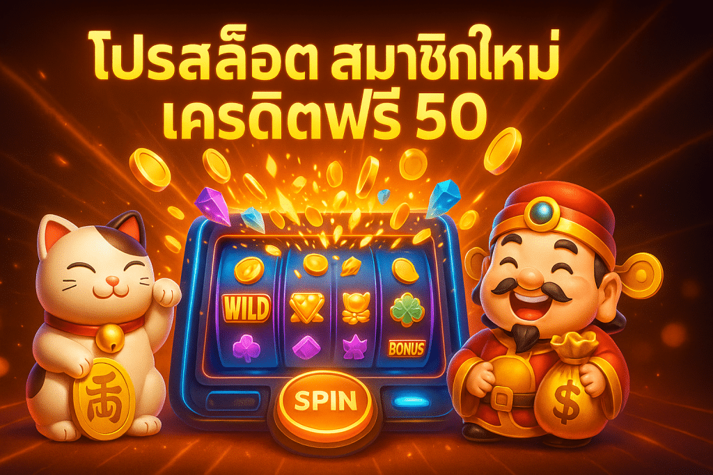 โปรสล็อต สมาชิกใหม่